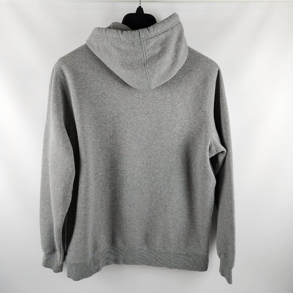 Nike Hoodie Mens XL Gray Vintage Fleece Swoosh Pullover 341572-063 - Picture 2 of 7